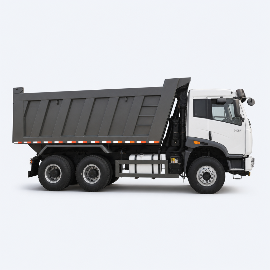 FAW New Daway 6×4 Heavy Dump Truck 430HP Euro 2/3 LHD Wrap-Around Cab LCD Instrument PTO WABCO Bluetooth Export