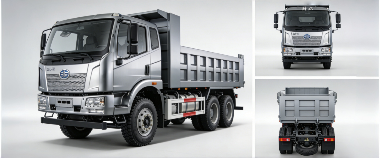 FAW Jiefang J6L 8×4 Dump Truck Heavy Load Durable Stable For Engineering Construction manufacture