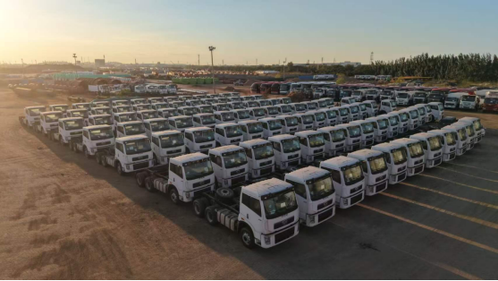 FAW Jiefang Ships 100 Heavy Trucks to Nigeria Fleet