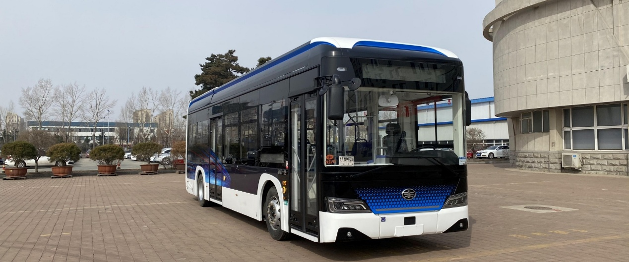 High-Passenger Smart FAW 10.5m Electric Urban Public Bus details