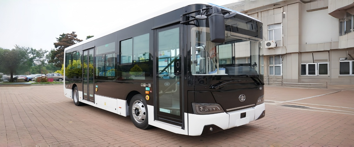 Green Efficient FAW 8.5m Pure Electric Public Transit Bus supplier