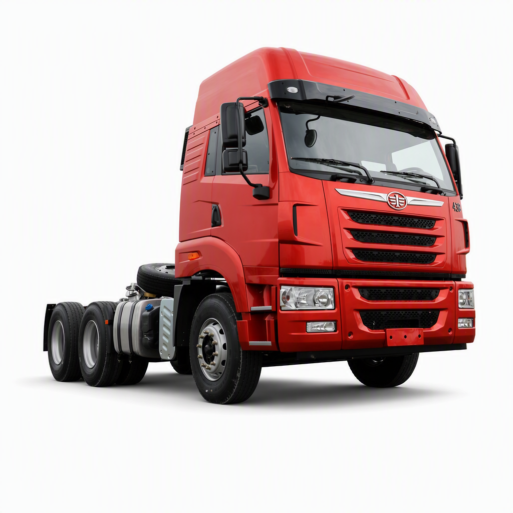 FAW TianV 6×2 Concrete Mixer Truck Chassis 350HP Euro 5 Full-Power PTO Hand Throttle WABCO Engine Guard Export