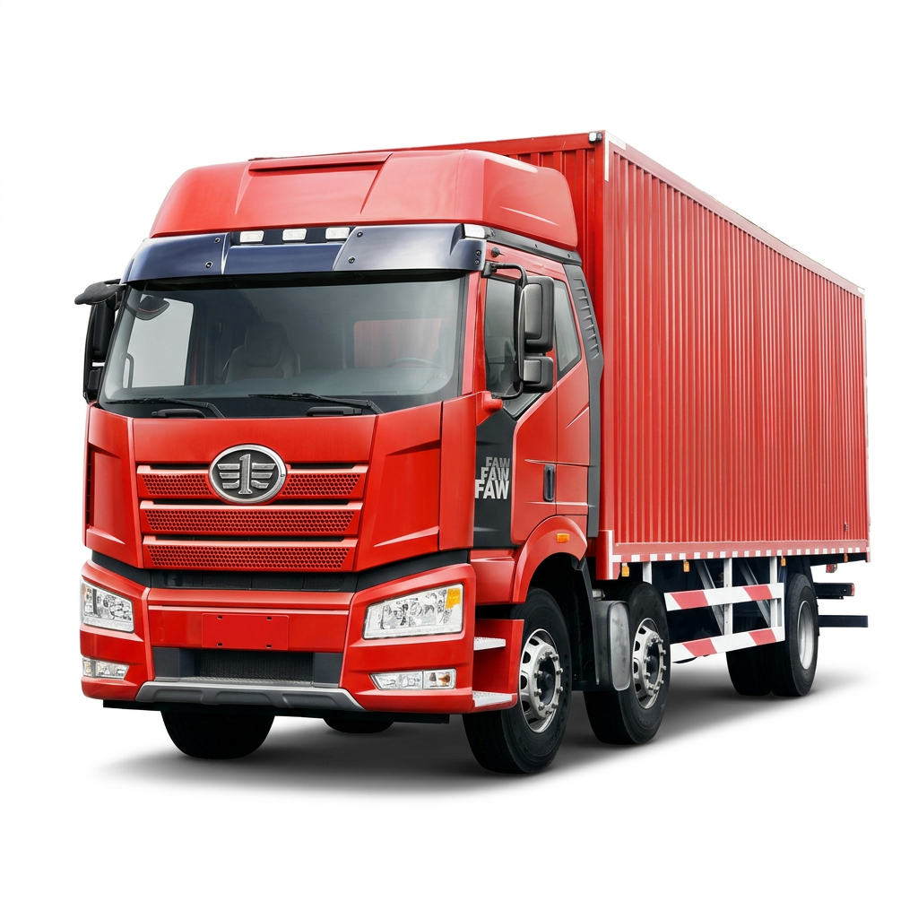 FAW J6P 6×4 Heavy Cargo Truck 350HP Euro 2 Africa Edition LHD Aluminum Radiator Remote Key Metal Bumper Export