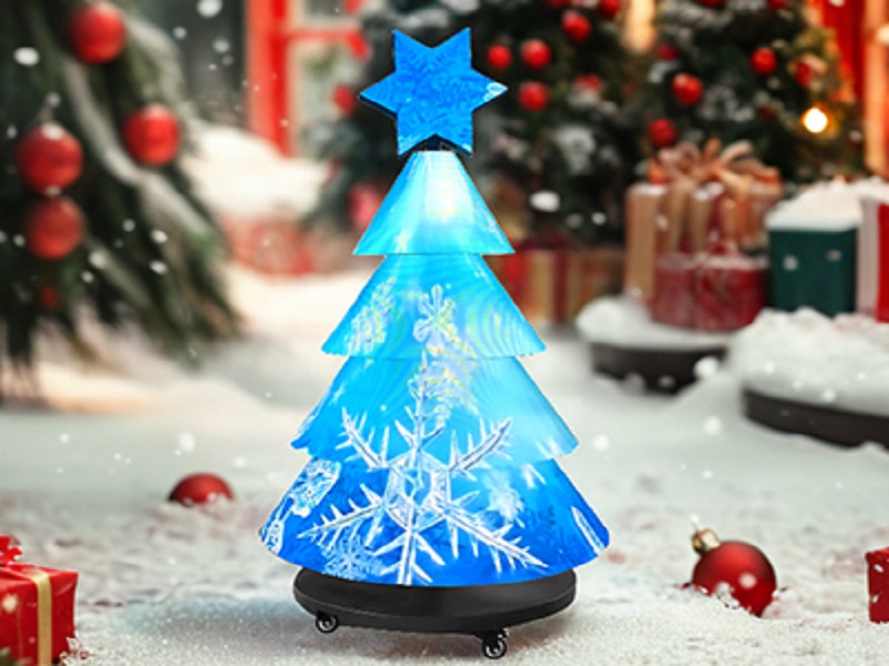 So verwandeln Sie einen LED-Weihnachtsbaum in ein digitales Feiertags-Wahrzeichen