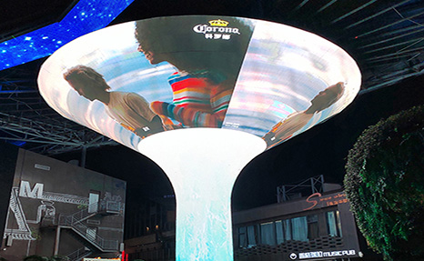 Flexible LED display screen