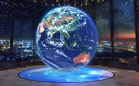 Indoor spherical LED display 