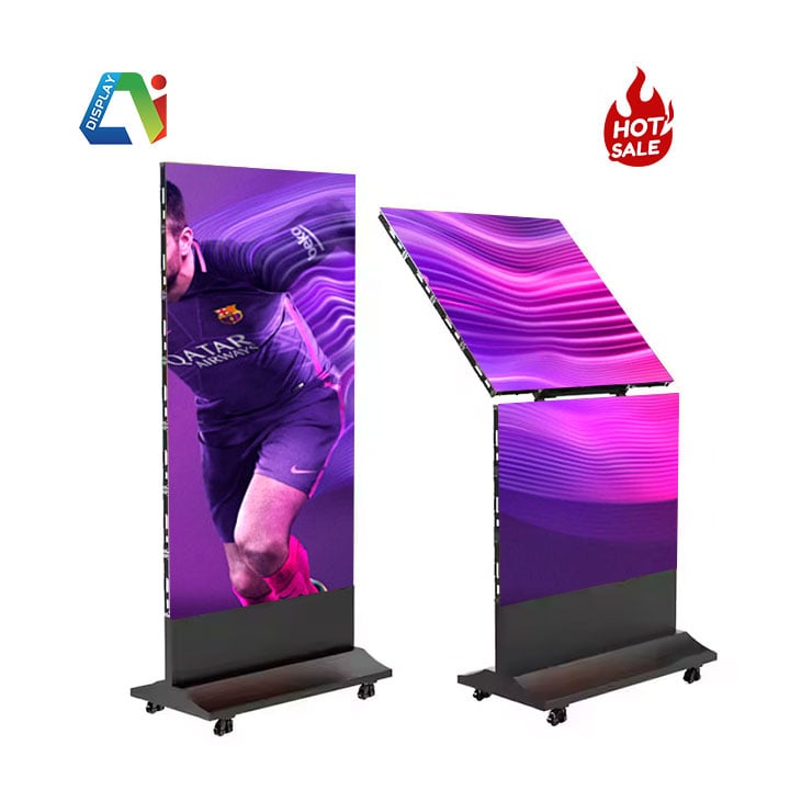 Smart Movable Led Display High Pixel P2 P2.5 Fast Food Menu Digital Sign 