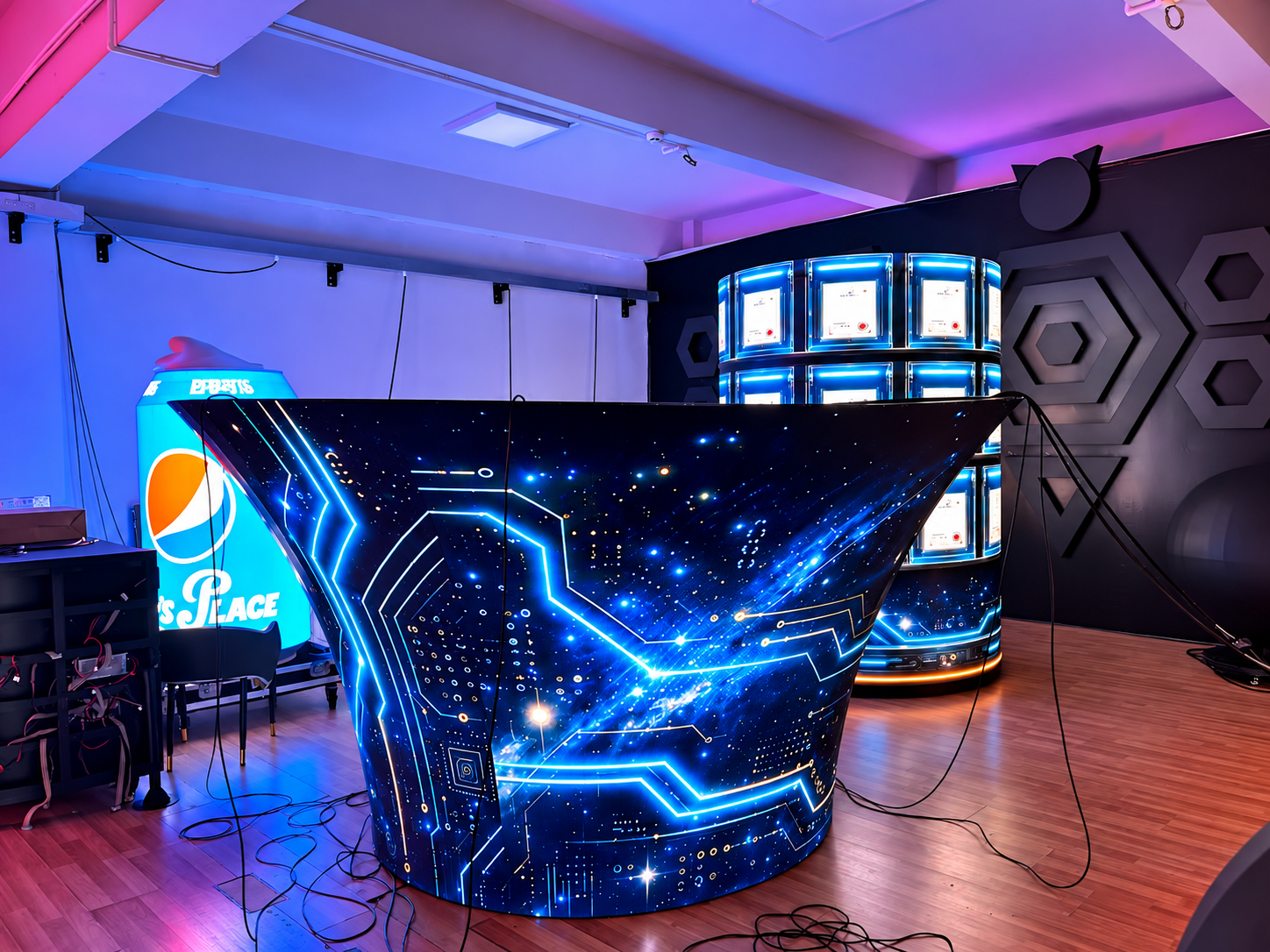 How to Design Flexible LED Displays for Staircases and Landings Where Viewing Height Keeps Changing