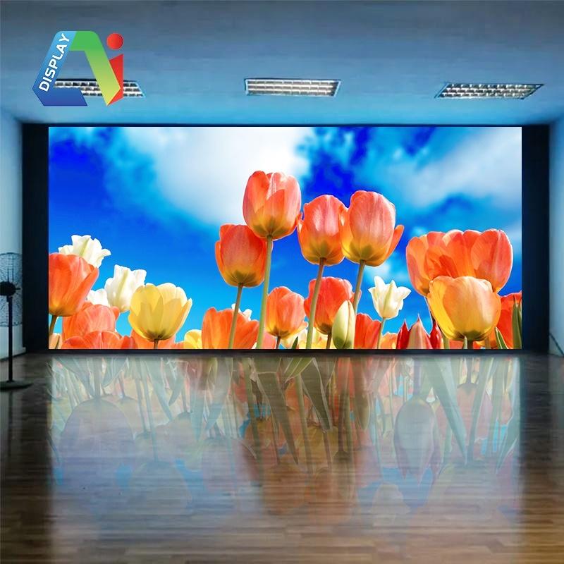 China LED Display Screen Indoor High-definition LED Ultra-Thin Display Screen Conference Room &Church LED Video Digital Signage