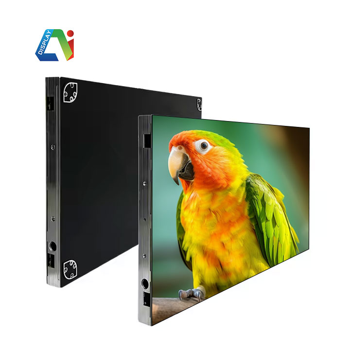 P1.86 Church Meeting Room Indoor Fixed LED Display Cabinet 640X480mm Customized Size LED Screen Panel