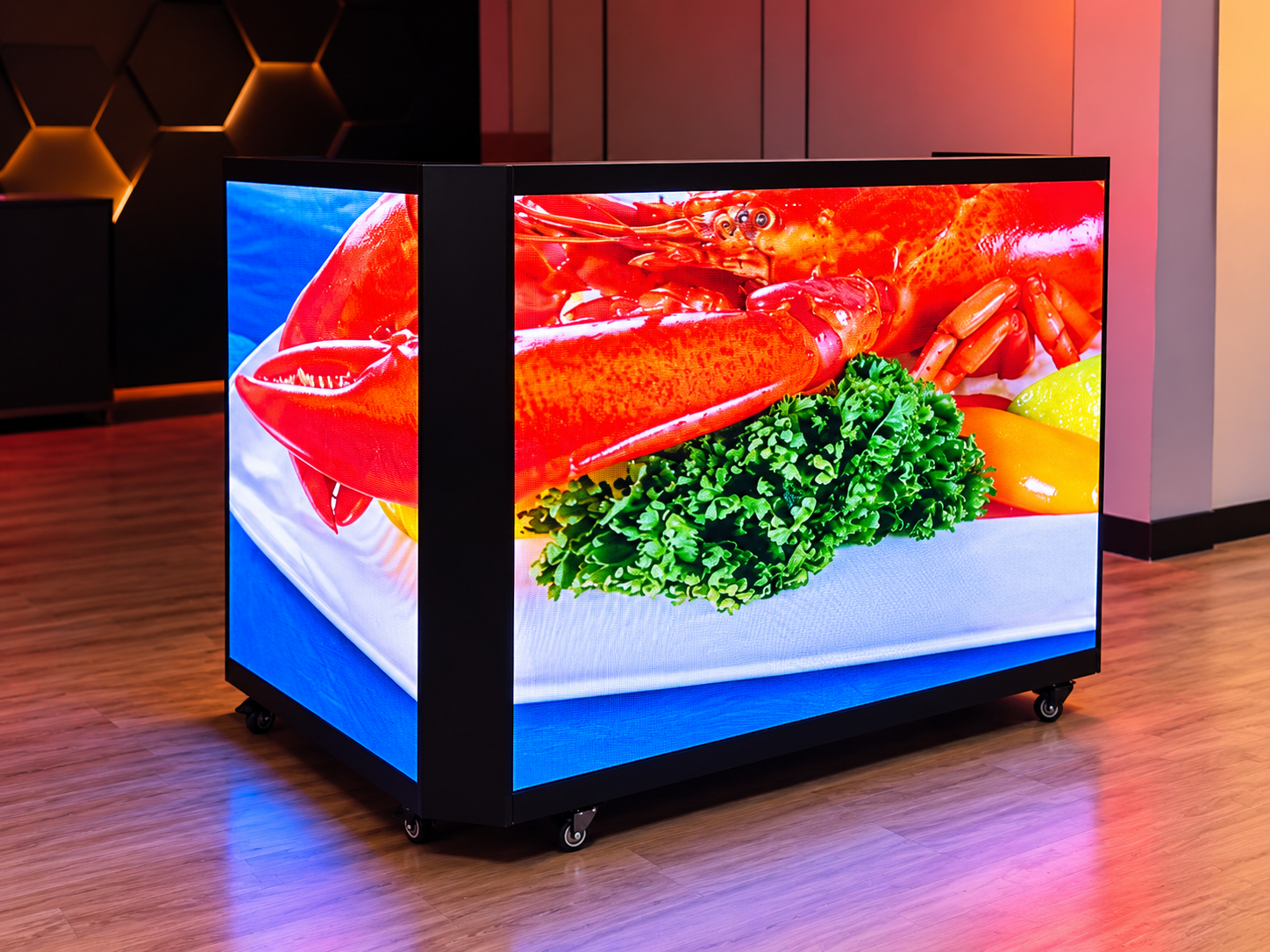 How to Design DJ Front Desk LED Displays for Fitness Studios With Mirrors Without Creating Distracting Reflections