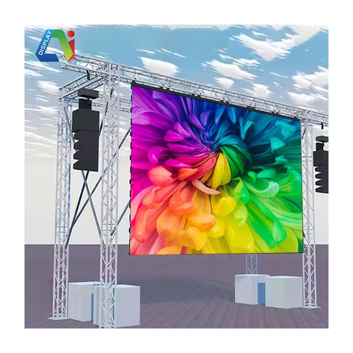 Quality Certification Indoor Outdoor Large Stage Background Rental LED Screen Panels P2.6P3.9LED Display for Concerts Video Wall