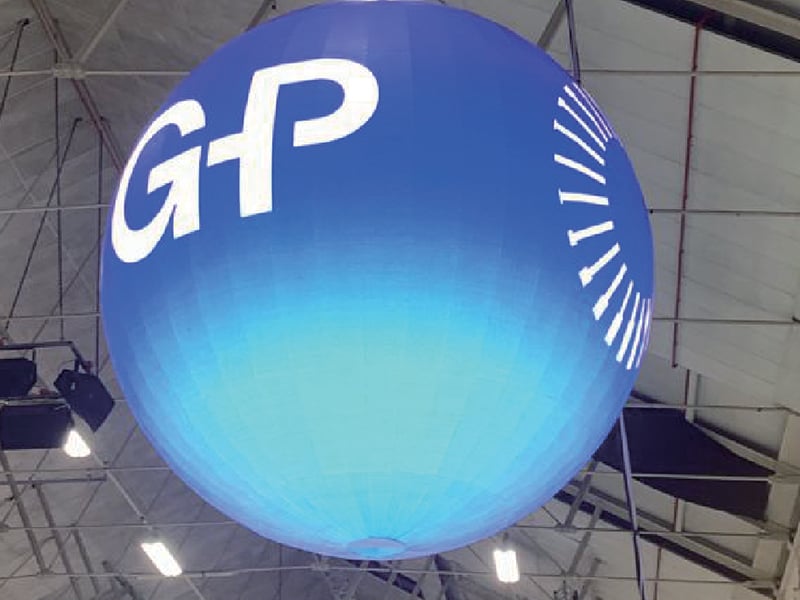 Spanje Binnen P2 Opgehangen LED-bal-schermproject