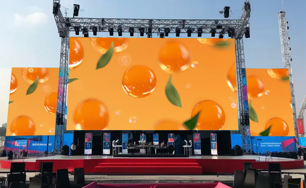 Outdoor rental LED display 