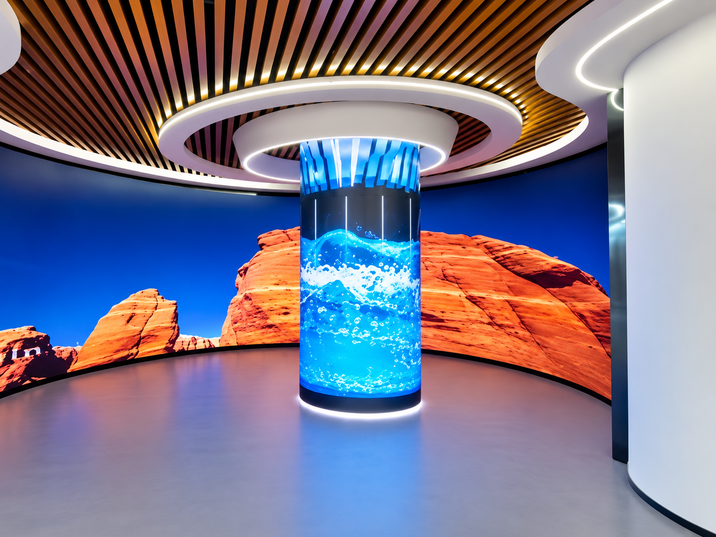 How to Position Flexible LED Displays in Waiting Areas for Both Seated and Standing Viewers