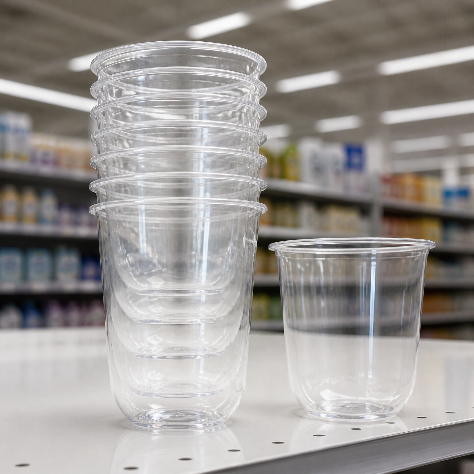 How U Shape Plastic Cups Enhance Your Brand's Presentation?