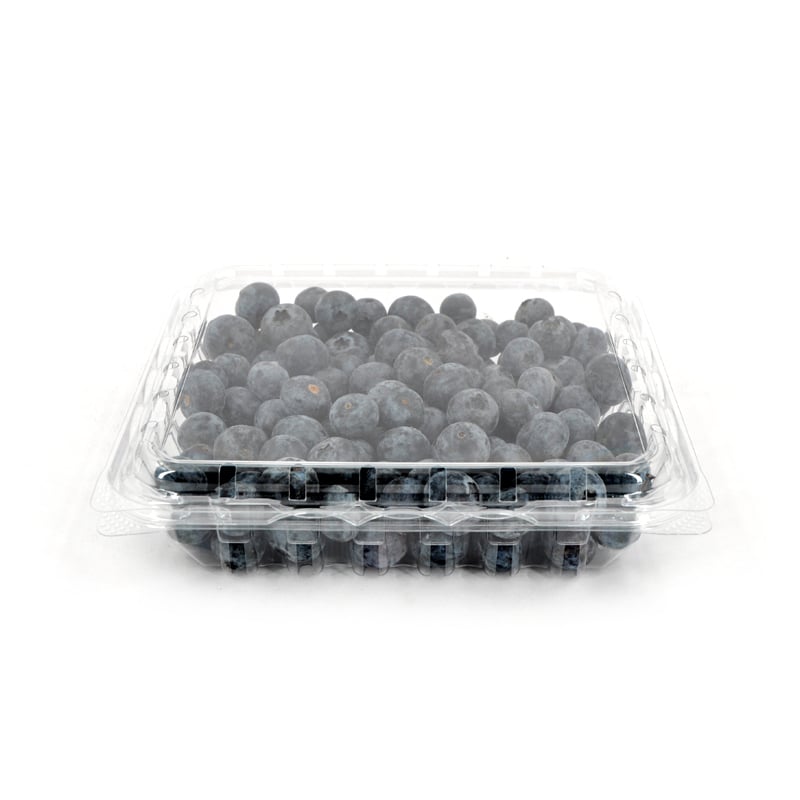 Large Flat Vented PET Berry Clamshell | 188×185×46mm | 40g | 400pcs/ctn | GHW-401U