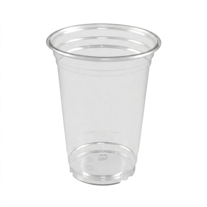 12/16 oz Clear PET Cold Cups for Iced Coffee & Bubble Tea | 90mm Caliber | QL90 Series
