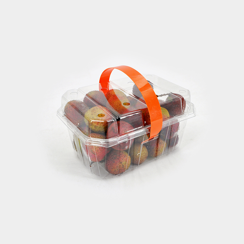 Adquisición eficaz de embalaje tipo concha para frutas