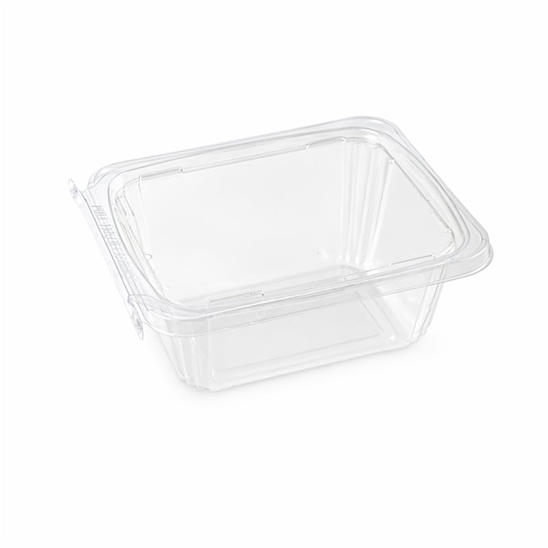 Clear PET Tamper-Evident Fresh-Cut Container | 189×155mm Footprint · 25/40/60mm Depths | GHW-001 Series