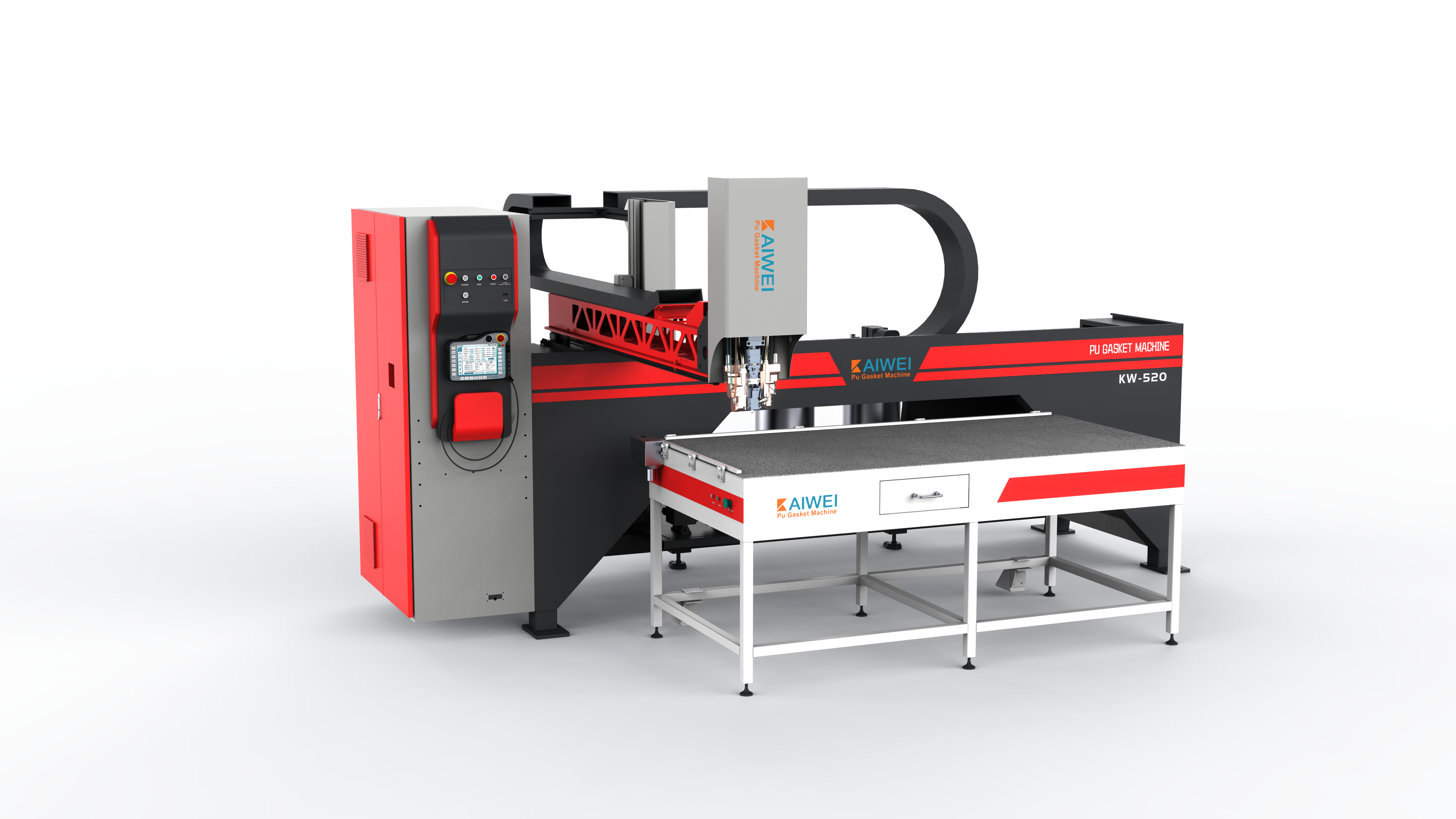 What materials can a large UV flatbed printer print on?