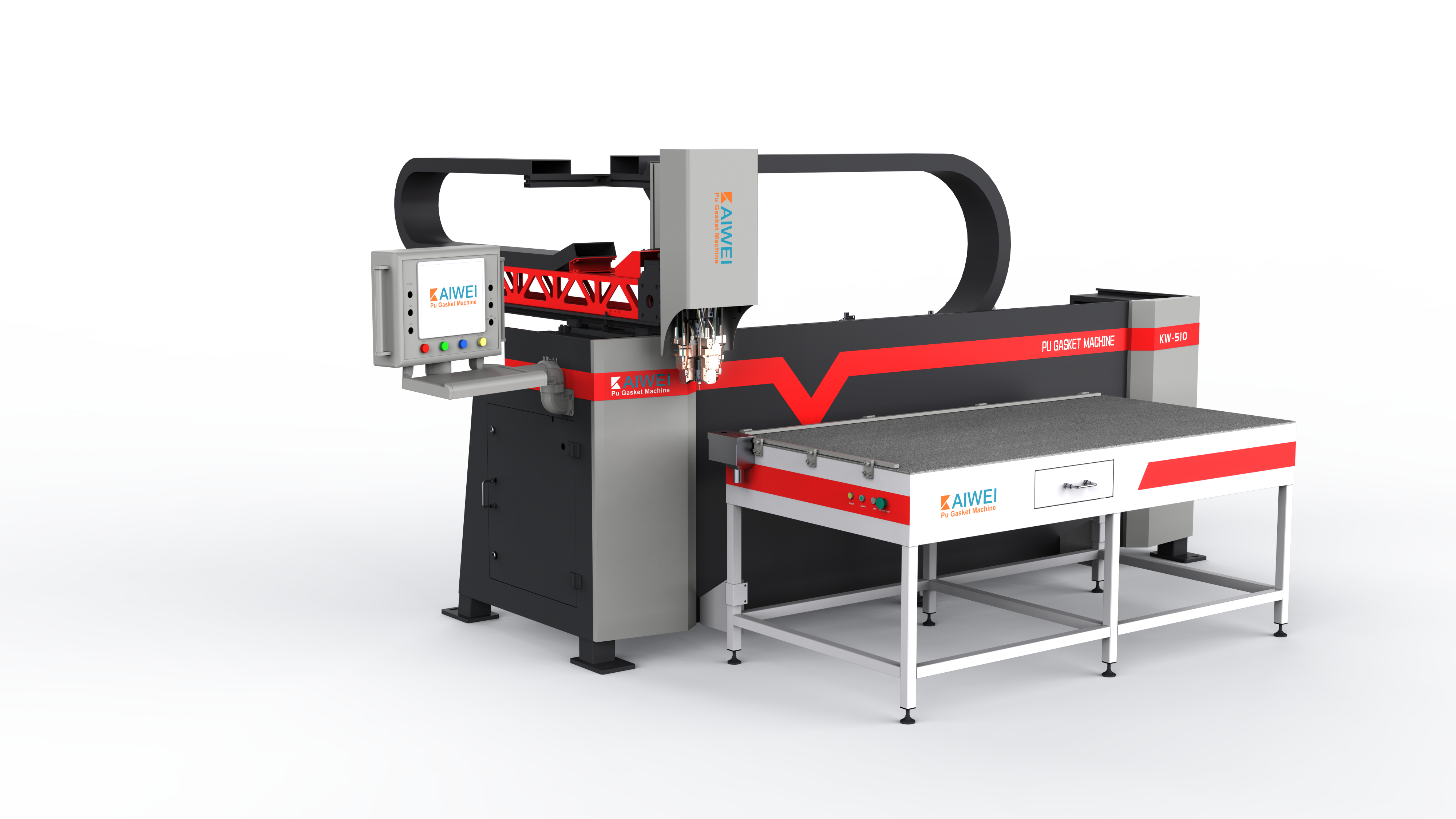 Can KAIWEI's PU Gasketing Machine with Robotic Integration Boost Your Production Efficiency?