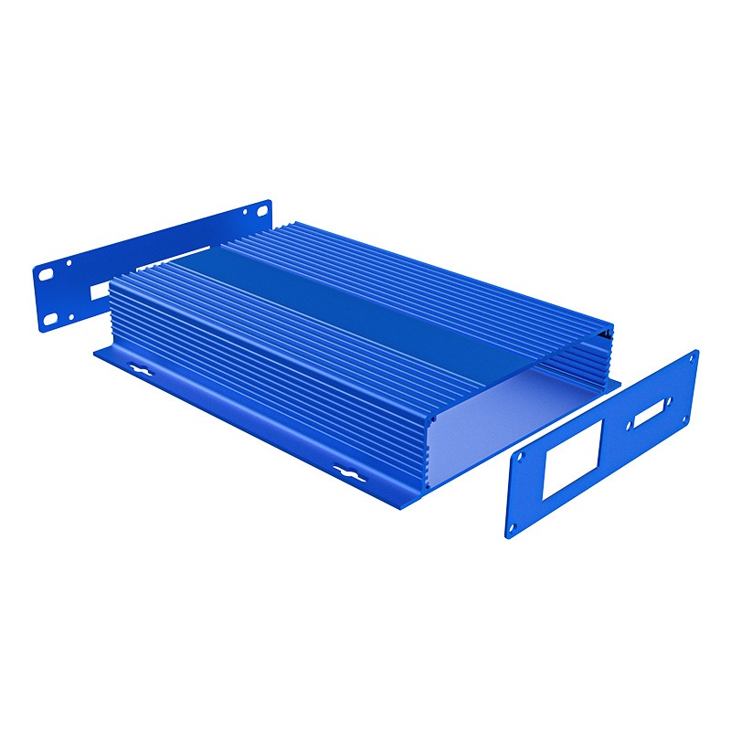 Industrial PC Wall-Mount Enclosure & Mini Host Chassis Custom Aluminum Profile CNC Machining OEM/ODM CNC Factory for IPC Shells