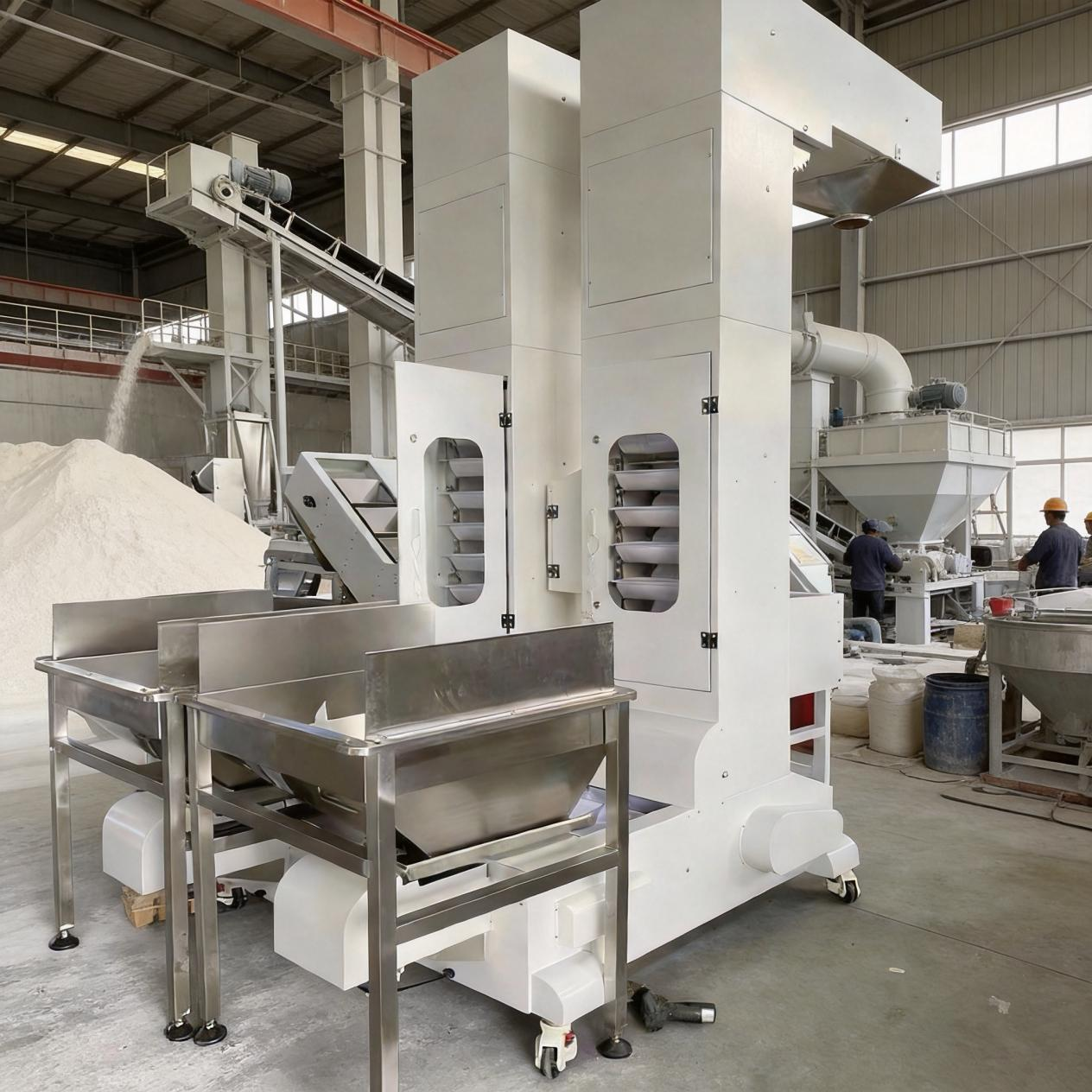 Screw Conveyor + Hopper Elevator Application Case