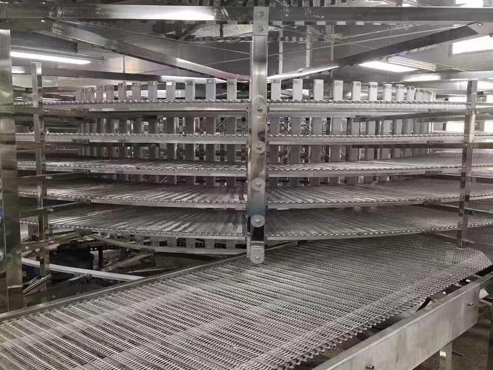 The Spiral Cooling Conveyor Has Been Well Received By Customers