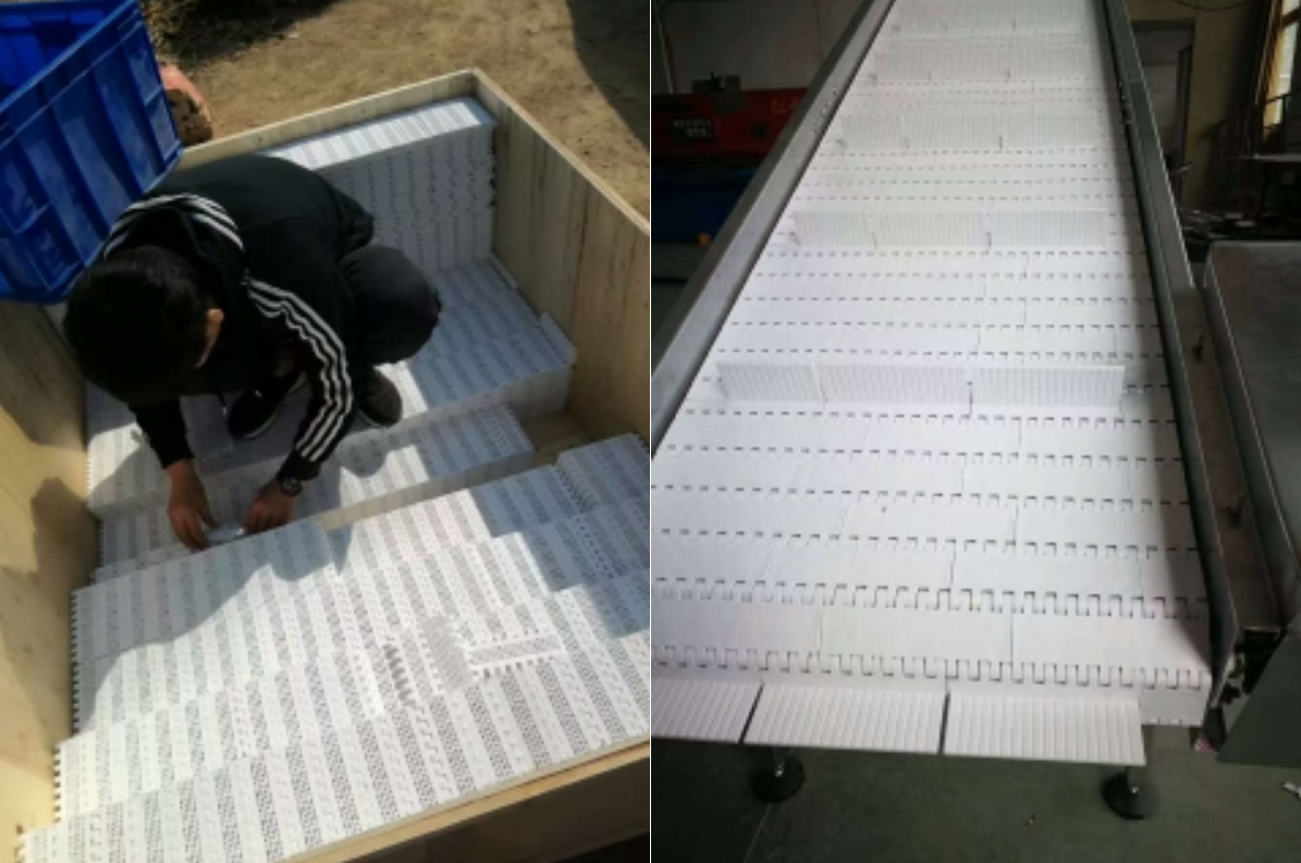 Chain Plate Conveyor Belt manufacture