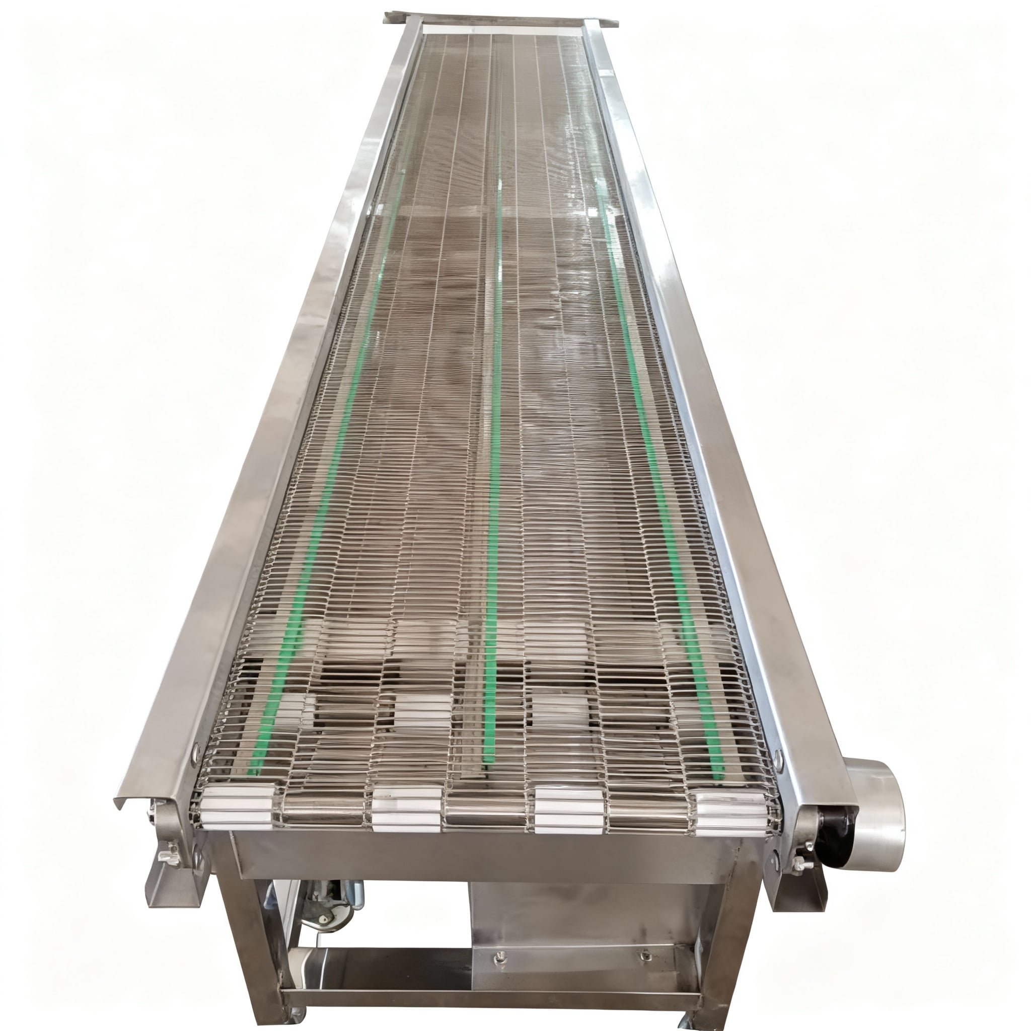 Flat Flex Wire Mesh Belt Conveyor