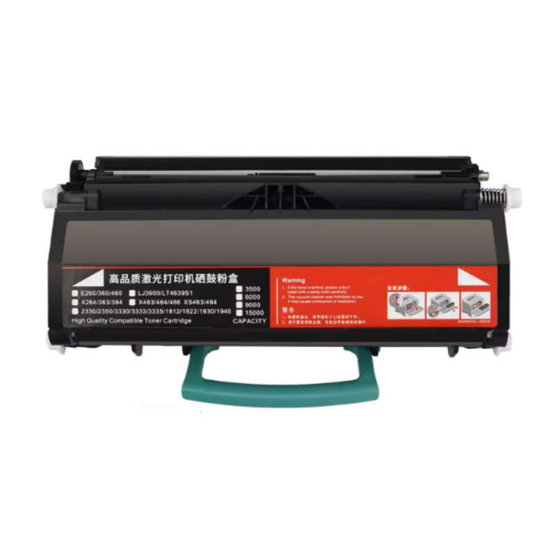 공장 제조 고품질 레이크마크 E260 일반 토너 카트리지, Lexmark E260 E360 E460 E462 E463 E464 E466 프린터 전용
