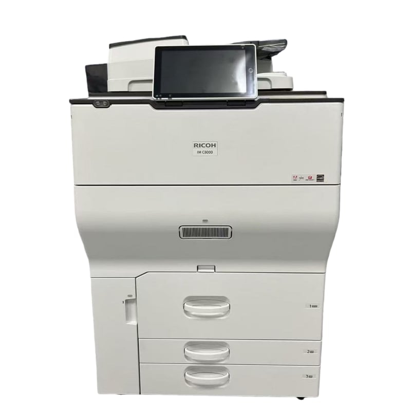 Renovirani kopirni uređaj Ricoh IMC8000 visokobrzinski digitalni pisač i kopirni stroj