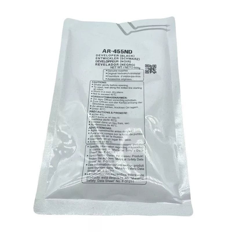 Sharp AR-455ND nosač developer praha za Sharp AR 455 350 420U 450 450 310U 355 rezervni dijelovi za uređaj za kopiranje Developer prah