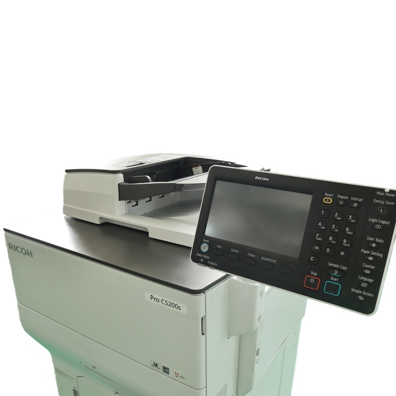 中古コピー機 Ricoh Pro C5200s 高速デジタルプリンターおよび複写機