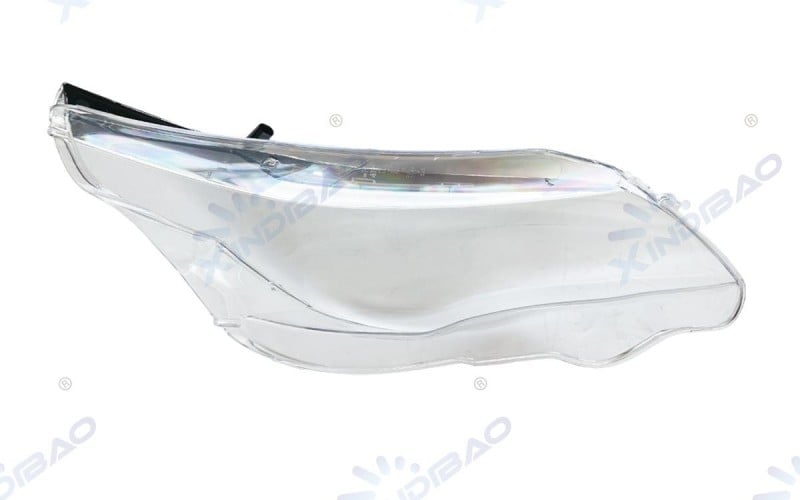 Headlight Glass (w/Led & Chrome Trim) TYPE 1 for Bmw 5 Series E60 LCI 08'-10'
