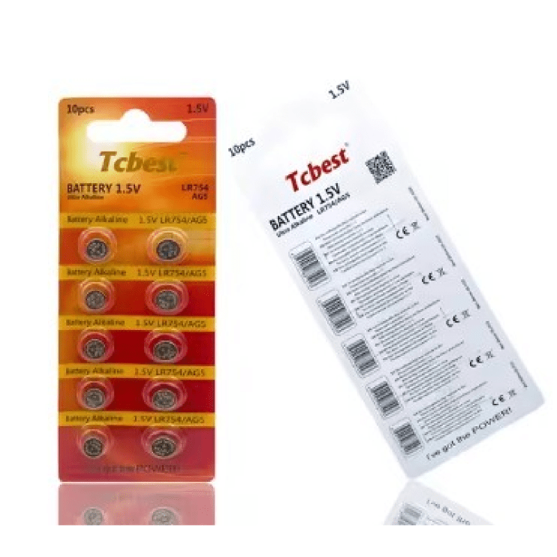 Alkaline Coin Cell 1.5V AG0 LR63/179/521 Factory