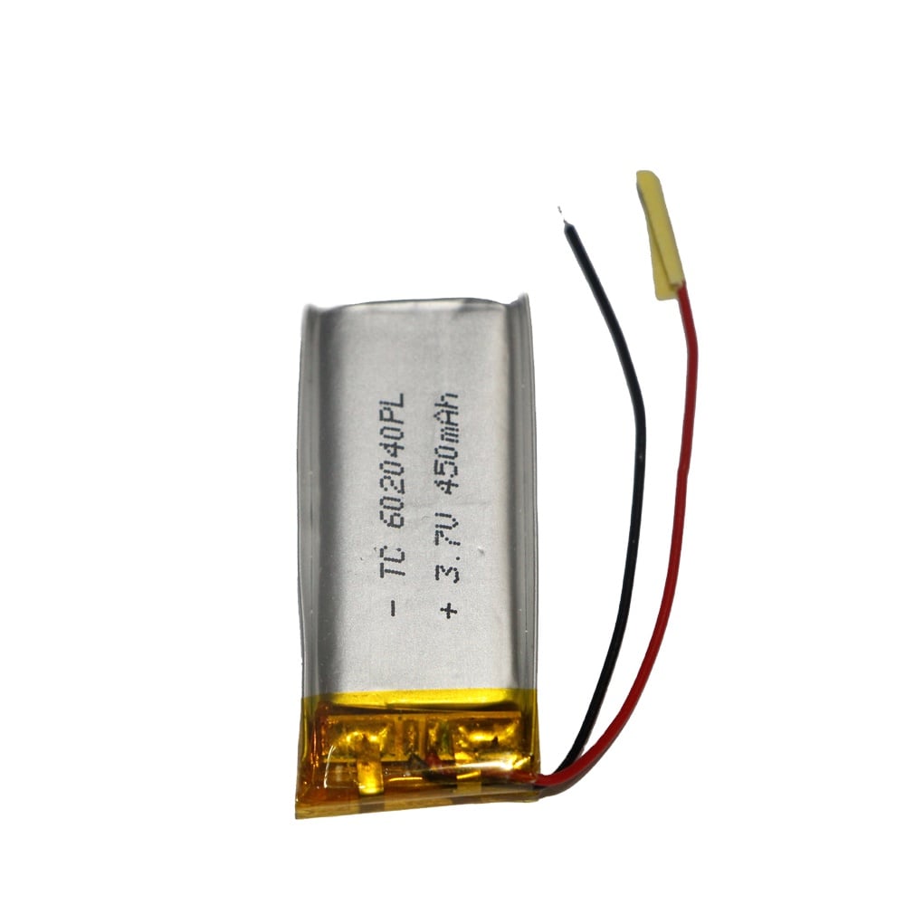 Factory Price 3.7V Li-Polymer Battery 602040 450mAh