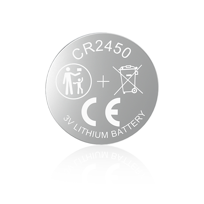 Customized CR2450 3 Volt Lithium Coin Battery (5 Batteries)