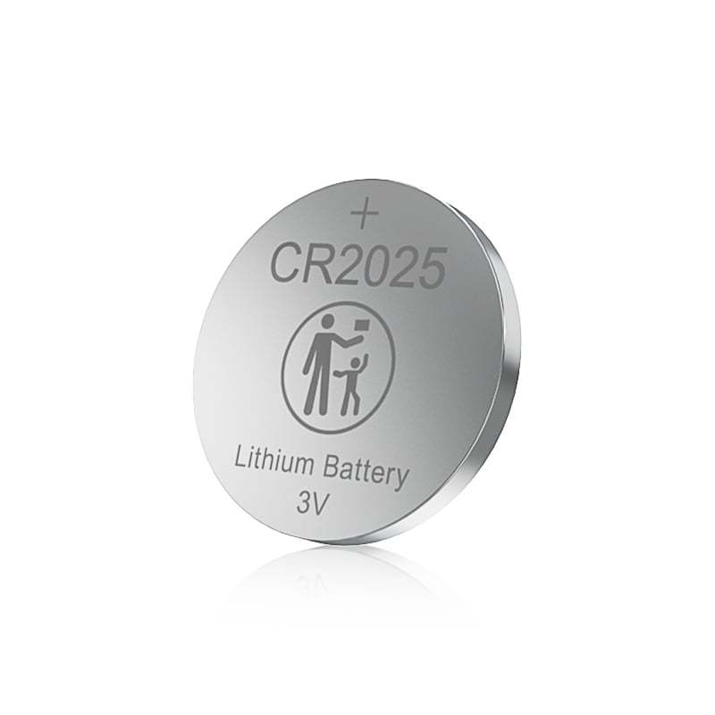 Customized CR2025 3 Volt Lithium Coin Battery 
