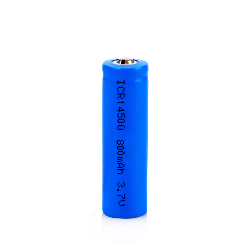 Li-ion 14500 3.7V 800mAh Battery Manufacture