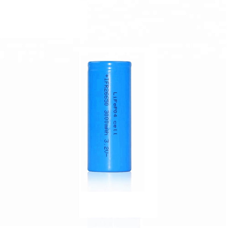 Rechargeable Battery Li-FePO4 IFR26650 3.2V 3000mAh