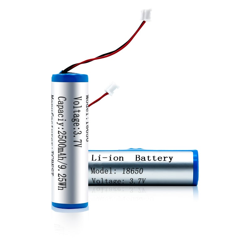 Customize  Lithium Battery 18650 Cell With Wire With Connector