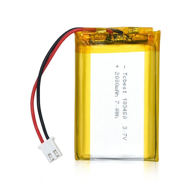Li-po 2000mAh 103450 Li Polymer Polymer Lithium Battery