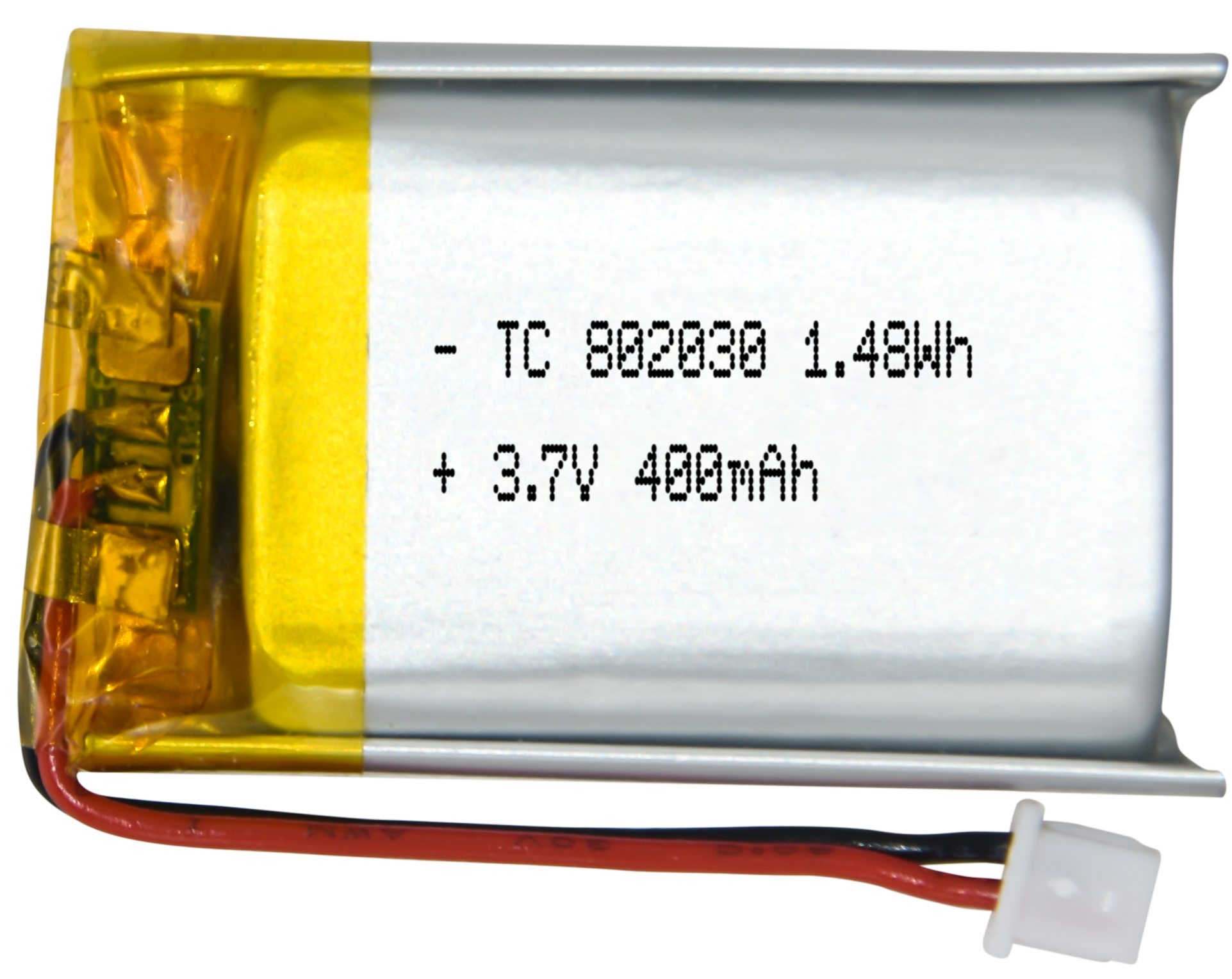 Customize  Li-po Battery 3.7V 400mAh 802030