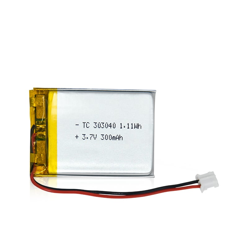 Hot Selling303040 Lithium Polymer Batteries 300mAh 3.7V