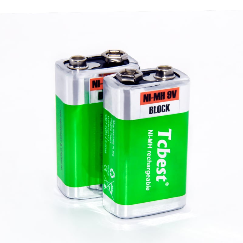 Rechargeable Battery NiMH  9V 180mAh