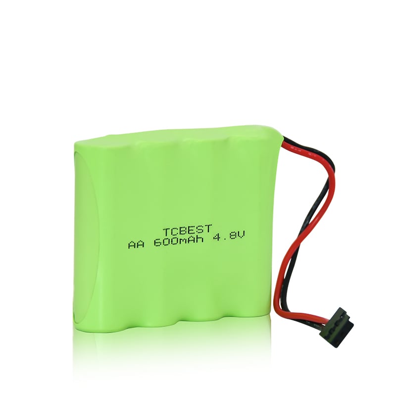 NI-MH Battery Pack AA 600mAh 4.8v