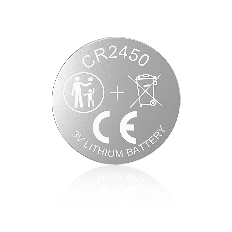 CR2450 Battery 3V 600mAh Lithium Manganese Button Cell
