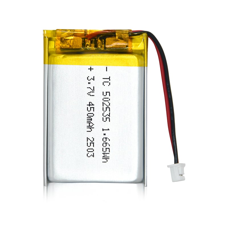 502535 3.7V 700mAh Lithium Polymer Rechargeable Battery